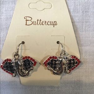Women’s NWT Buttercup elephant earrings
